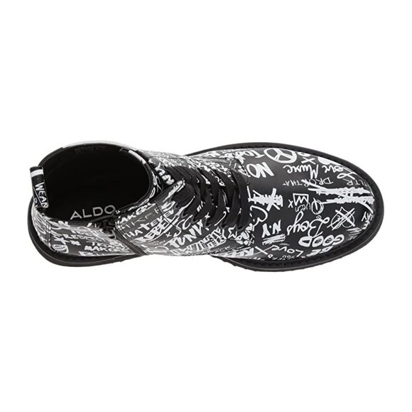 Aldo - Graffiti Punky Combat Boots NWOT - Picture 6 of 14